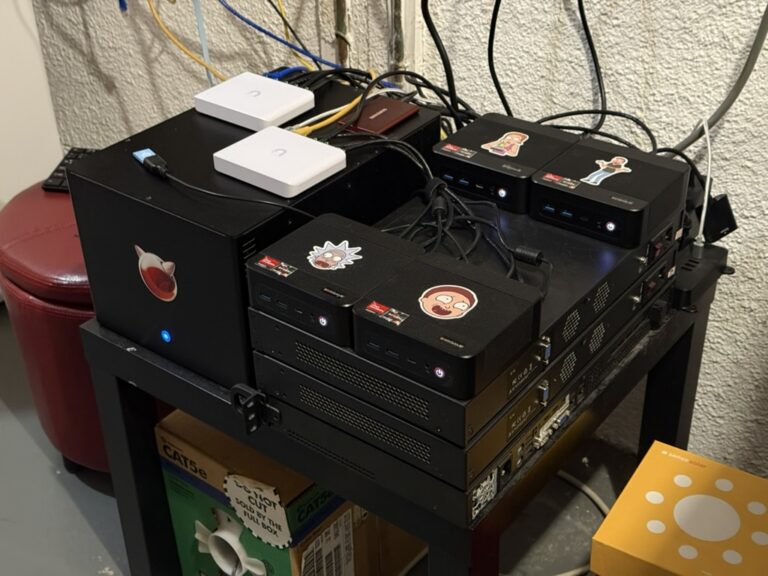 EHWS build (homelab stack)